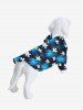 Pet's Coconut Tree Floral Print Hawaii Button Shirt -  