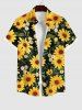 Suite de Maillot de Mandarin Imprimé de Crânes et de Fleurs - Multi-A 