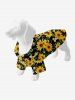 Suite de Maillot de Mandarin Imprimé de Crânes et de Fleurs - Multi-A 