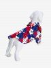 Tropical Hibiscus Flower Palm Tree Leaf Print Hawaii Dog and Owner Matching Outfits -  