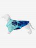 Coconut Tree Sea Waves Ombre Print Hawaii Dog and Owner Matching Outfits -  