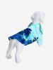 Coconut Tree Sea Waves Ombre Print Hawaii Dog and Owner Matching Outfits -  