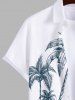 Coconut Tree Sea Boat Bird Print Hawaii Dog and Owner Matching Outfits -  
