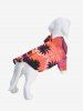 Pet's Coconut Tree Sun Ombre Sky Print Hawaii Shirt -  