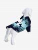 Pet's Turtle Shark Seabed Print Hawaii Sea Creatures Button Shirt -  