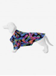 Pet's Colorful Pineapple Print Shirt -  