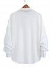 Chemise de Base Simple Homme - Blanc XL