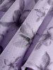 Plus Size Floral Print Heart Buckle Layered Handkerchief Asymmetric Tank Top -  