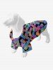 Pet's Colorful Pineapple Print Shirt -  
