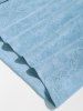 Men's Terry Cloth Butterfly Leaves Floral Pattern Embossed Drawstring Casual Shorts -  