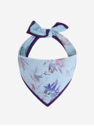 Pet's Colorful Coconut Tree Tropical Print Hawaii Bibs Bandana -  