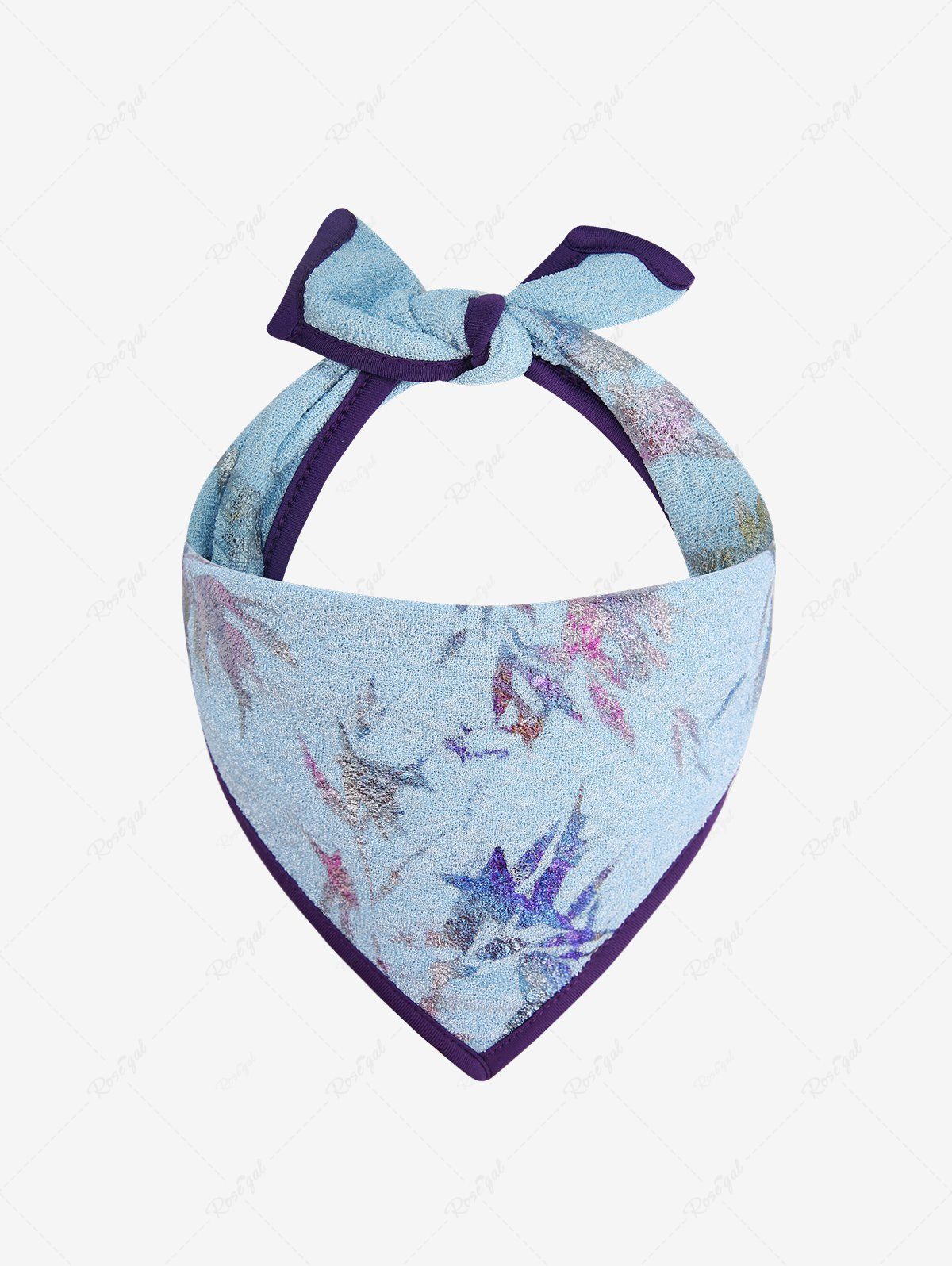 Cheap Pet's Colorful Coconut Tree Tropical Print Hawaii Bibs Bandana  