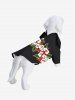 Tropical Leaf Hibiscus Flowers Print Hawaii Dog and Owner Matching Outfits -  
