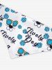 Pet's Letters Sunglasses Dog Claw Print Push Buckle Bibs Bandana -  