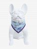 Pet's Colorful Coconut Tree Tropical Print Hawaii Bibs Bandana -  
