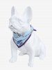 Pet's Colorful Coconut Tree Tropical Print Hawaii Bibs Bandana -  