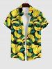 Suite de Cachetage de Chien en Feuilles Tropicales et Sweat Convexe pour Chien - Jaune 