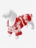 Tropical Flowers Wreath Print Hawaii Dog and Owner Matching Outfits -  