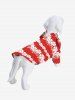 Tropical Flowers Wreath Print Hawaii Dog and Owner Matching Outfits -  