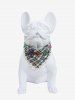 Tie Dye Ombre Watercolor Plaid Print Dog And Owner Matching Outfits -  