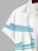 Seascape Coconut Tree Seagull Cloud Tropical Print Plus Size Matching Hawaii Beach Outfit For Couples -  