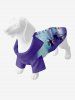 Tropical Coconut Tree Ombre Colorblock Print Hawaii Dog and Owner Matching Outfits -  