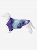 Tropical Coconut Tree Ombre Colorblock Print Hawaii Dog and Owner Matching Outfits -  