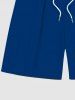 Hibiscus Flower Palm Leaf Two Tone Colorblock Print Plus Size Matching Hawaii Beach Outfit For Couples -  