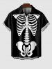 Halloween Costume Skeleton Print Plus Size Matching Outfit For Couples -  