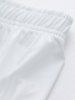 Elastic Waist Pocket Pleated Solid A Line Skirt -  