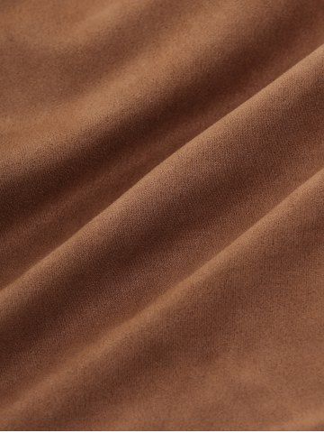 Plus Size Ruched Bust Lace Trim Ruffles Solid Cami Top and Button Cropped Top Set