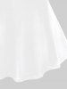 Halloween Costume Hat Spider Web Eyebrow Print T-shirt and Skinny Leggings Plus Size Matching Set -  