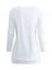 Solid Pullover Long Sleeve Sweatshirt -  