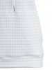 Plaid Textured Kangaroo Pocket Drawstring Solid Pullover Long Sleeves Hoodie -  