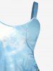 Octopus Ombre Seabed Sunshine Print Plus Size Matching Hawaii Beach Outfit For Couples -  