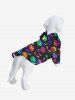Halloween Costume Colorful Pumpkin Star Moon Bat Print Dog and Owner Matching Outfits -  