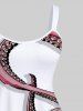 Octopus Print Plus Size Matching Beach Outfit For Couples -  