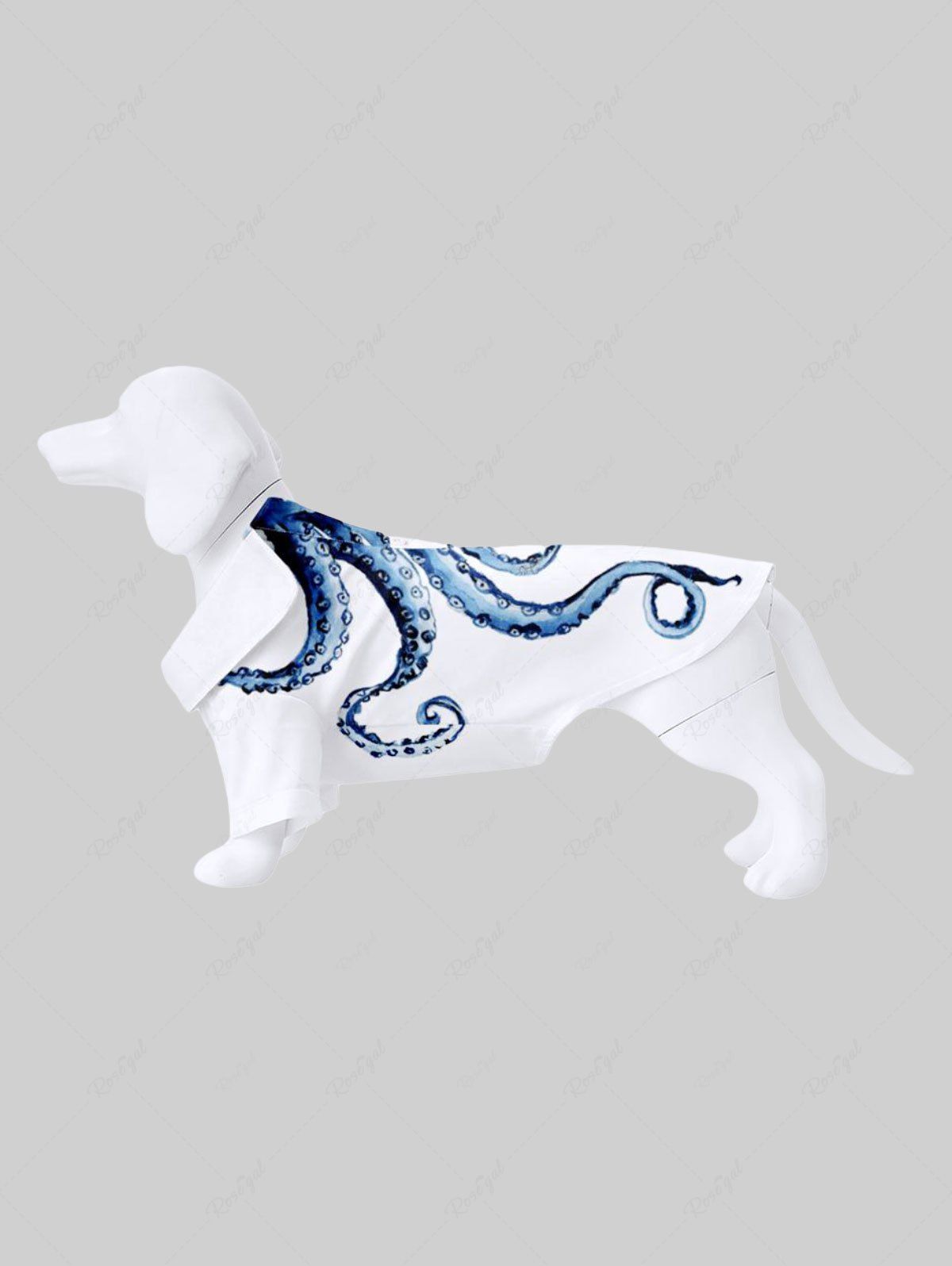 Discount Pet's Octopus Print Shirt  