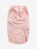 Pet's Crochet Trim Glitter Line D-Ring Vest -  