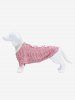 Pet's Bowknot Striped D-Ring T-shirt -  