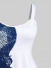 Octopus Print Plus Size Matching Beach Outfit For Couples -  