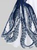 Octopus Print Plus Size Matching Beach Outfit For Couples -  