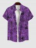 Costume D'Halloween en Toile D'araignée Grande Taille pour Couples - Pourpre  