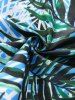 Pet's Tropical Leaf Print Hawaii T-shirt -  