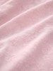 Twist Bowknot Textured Jacquard Top and 3D Faux Pearl Ombre Rose Flower Print Leggings Plus Size Outfit -  