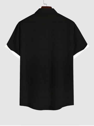 Halloween Costume Rose Flower Skulls Print Plus Size Matching Outfit For Couples