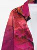Halloween Costume Tree Branch Watercolor Floral Ombre Colorblock Print Plus Size Matching Set For Couples -  