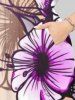 Tenue de Plage pour Couples en Feuilles et Fleurs Assorti Grande-Taille - Multi-A 