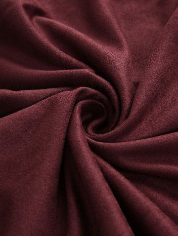 Plus Size Medieval Renaissance Plaid Grommets Lace Up Tie Pockets Layered Shirt Collar 2 In 1 Dress