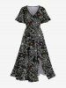 Halloween Costume Spider Web Moon Star Print Plus Size Matching Outfit For Couples -  